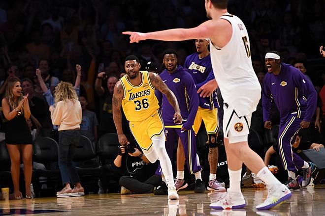 湖人加时险胜掘金 东契奇绝杀助队登顶西部第三