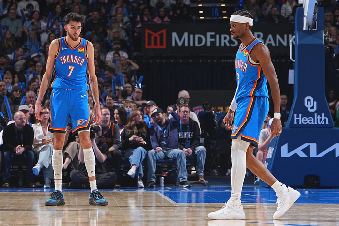 雷霆128-110轻取快船，锁定联盟第1